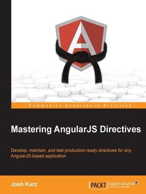 cover image of Mastering AngularJS Directives